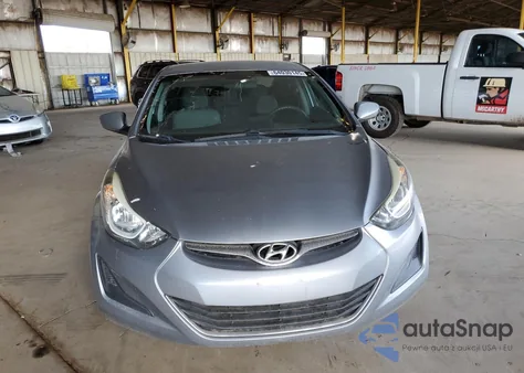 2015 Hyundai Elantra Se z USA, uszkodzony, nr VIN 5NPDH4AE3FH610224